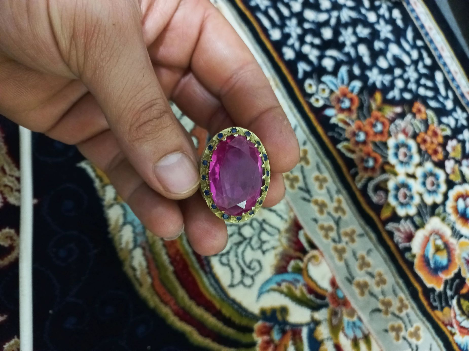 انگشتر نقره نفیس